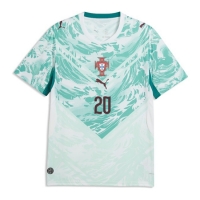 Koszulka piłkarska Portugalia Joao Cancelo #20 Strój wyjazdowy MŚ 2026 tanio Krótki Rękaw